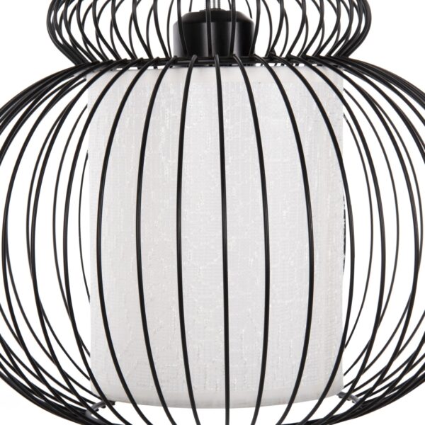 ΦΩΤΙΣΤΙΚΟ ΟΡΟΦΗΣ ΚΡΕΜΑΣΤΟ HM4183 ΜΑΥΡΟ ΜΕΤΑΛΛΟ 30,5x30,5x125Υεκ. - Image 4