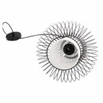 ΦΩΤΙΣΤΙΚΟ ΟΡΟΦΗΣ ΚΡΕΜΑΣΤΟ HM4184 ΜΑΥΡΟ ΜΕΤΑΛΛΟ 26x26x125Υεκ. - Image 5