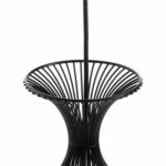 ΦΩΤΙΣΤΙΚΟ ΟΡΟΦΗΣ ΚΡΕΜΑΣΤΟ HM4186 ΜΑΥΡΟ ΜΕΤΑΛΛΟ 20x20x131Υεκ. - Image 6