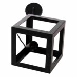 ΦΩΤΙΣΤΙΚΟ ΟΡΟΦΗΣ ΚΡΕΜΑΣΤΟ HM4192 ΜΑΥΡΟΣ ΜΕΤΑΛΛΙΚΟΣ ΚΥΒΟΣ 16x16x132Υεκ. - Image 5