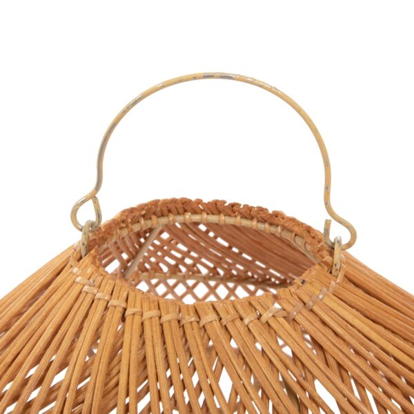 ΦΩΤΙΣΤΙΚΟ ΟΡΟΦΗΣ ΚΡΕΜΑΣΤΟ HM7880.02 RATTAN ΣΕ ΜΠΕΖ ΤΗΣ ΑΜΜΟΥ ΧΡΩΜΑ Φ97x46Υεκ - Image 5