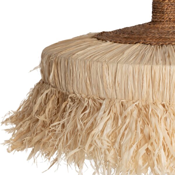 ΦΩΤΙΣΤΙΚΟ ΟΡΟΦΗΣ ΚΥΛΙΝΔΡΙΚΟ ΚΑΠΕΛΟ ΑΠΟ ΙΝΕΣ ΣΙΖΑΛ ΣΕ ΦΥΣΙΚΟ 80x80x45Υεκ.HM7790 - Image 4