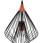 ΦΩΤΙΣΤΙΚΟ ΟΡΟΦΗΣ ΜΑΥΡΟ ΜΕΤΑΛΛΟ ΣΧΗΜΑ ΔΙΑΜΑΝΤΙ Φ28x60Yεκ.HM7683.01 - Image 3