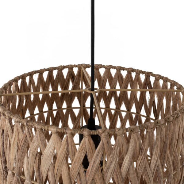 ΦΩΤΙΣΤΙΚΟ ΟΡΟΦΗΣ ME ΚΥΛΙΝΔΡΙΚΟ ΚΑΠΕΛΟ ΑΠΟ ΙΝΕΣ ΑΜΠΑΚΑ ΣΕ ΦΥΣΙΚΟ 30X30X40Υεκ.HM7781 - Image 4