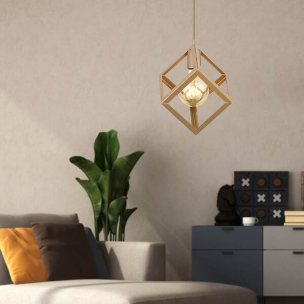 ΦΩΤΙΣΤΙΚΟ ΟΡΟΦΗΣ ΜΕΤΑΛΛΙΚΟ ΧΡΥΣΟ HM7421.02 20x80Υ εκ. - Image 3