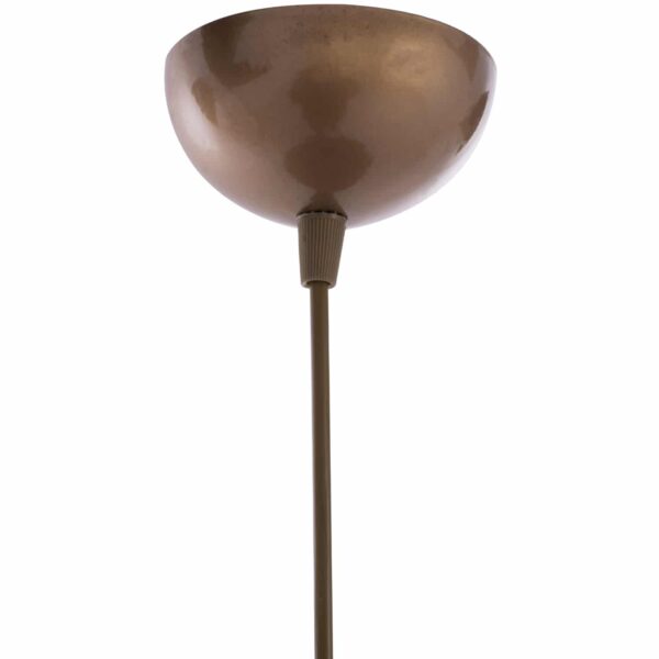 ΦΩΤΙΣΤΙΚΟ ΟΡΟΦΗΣ ΣΚΟΥΡΟ ΠΡΑΣΙΝΟ ΚΑΠΕΛΟ-ΧΡΥΣΗ ΚΡΕΜΑΣΗ Φ43x55Υεκ.HM7649.03 - Image 5