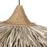 ΦΩΤΙΣΤΙΚΟ ΟΡΟΦΗΣ ΣΤΡΟΓΓΥΛΟ ΚΑΠΕΛΟ ΙΝΕΣ PANDAN ΣΕ WHITEWASH 65x65x55Yεκ.HM7773 - Image 3