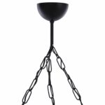 ΦΩΤΙΣΤΙΚΟ ΟΡΟΦΗΣ ΤΡΙΦΩΤΟ ΜΕ ΑΛΥΣΙΔΑ ΞΥΛΟ ΚΑΙ ΜΕΤΑΛΛΙΚΑ ΚΑΠΕΛΑ 50x12x60Y εκ.HM7699.01 - Image 5