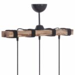 ΦΩΤΙΣΤΙΚΟ ΟΡΟΦΗΣ ΕΣΩΤΕΡΙΚΟΥ ΧΩΡΟΥ ΤΡΙΦΩΤΟ ΜΕ ΣΦΑΙΡΙΚΑ ΚΑΠΕΛΑ ΑΠΟ ΣΧΟΙΝΙ 50x18x80Y εκ.HM7705.01 - Image 4