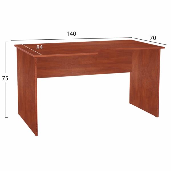 ΓΡΑΦΕΙΟ DEVON OAK APPLE WOOD HM2447.04 140x70-84x75Υεκ. - Image 2