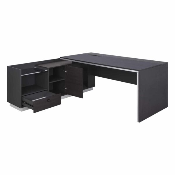 ΓΡΑΦΕΙΟ ΕΠΑΓΓΕΛΜΑΤΙΚΟ ΑΡΙΣΤΕΡΗ ΓΩΝΙΑ ROSEWOOD HM2112L 200X160X76Υ εκ. - Image 3