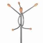 ΚΑΛΟΓΕΡΟΣ ΜΕΤΑΛΛΙΚΟΣ HM9575.40 ΣΕ ΑΣΗΜΙ ΧΡΩΜΑ-7 ΣΗΜΕΙΑ ΚΡΕΜΑΣΗΣ 41x41x176Y εκ. - Image 3