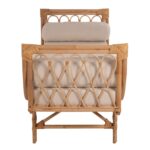 ΚΑΝΑΠΕΣ ΕΞΩΤΕΡΙΚΟΥ ΧΩΡΟΥ CHARMELLA HM9659 ΦΥΣΙΚΟ RATTAN-ΜΠΕΖ ΜΑΞΙΛΑΡΙΑ 187x69x76Yεκ. - Image 4