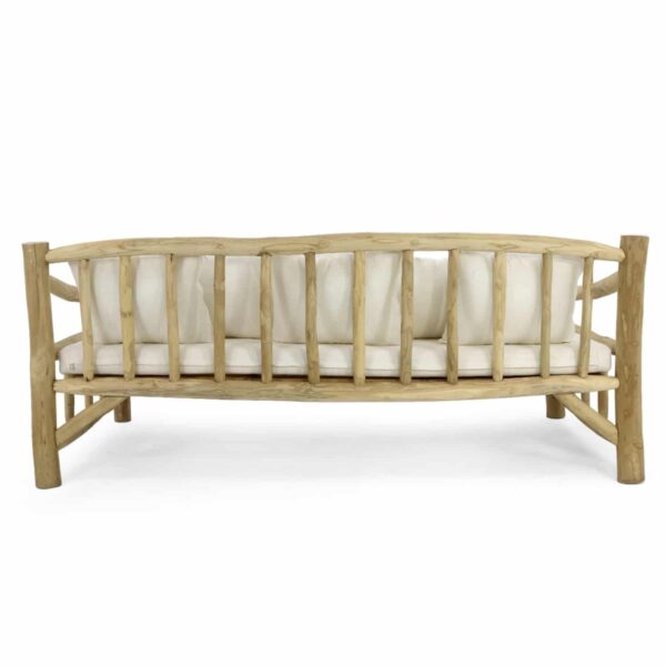 ΚΑΝΑΠΕΣ ΤΡΙΘΕΣΙΟΣ TORC HM9339 ΑΠΟ ΜΑΣΙΦ ΞΥΛΟ TΕΑK ΦΥΣΙΚΟ - ΛΕΥΚΟ 200x100x80Yεκ. - Image 6