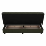 ΚΑΝΑΠΕΣ ΚΡΕΒΑΤΙ ANDRI ΤΡΙΘΕΣΙΟΣ DARK OLIVE HM3239.05 180x72x77 εκ. - Image 5