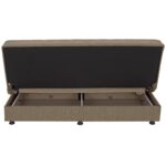 ΚΑΝΑΠΕΣ ΚΡΕΒΑΤΙ ANDRI ΤΡΙΘΕΣΙΟΣ ΚΑΦΕ HM3239.02 180x72x77Υ εκ. - Image 5