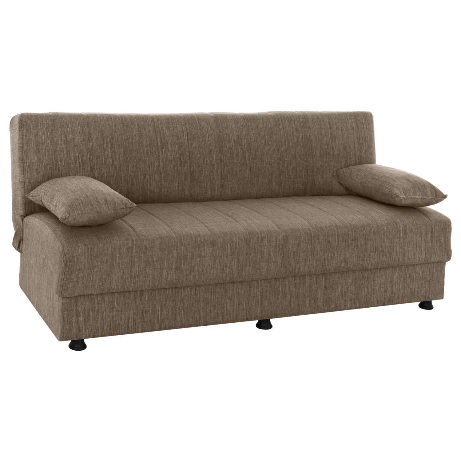 HM3239.02 ΚΑΝΑΠΕΣ ΚΡΕΒΑΤΙ ANDRI ΤΡΙΘΕΣΙΟΣ ΚΑΦΕ HM3239.02 180x72x77Υ εκ. - Image 1