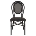 ΚΑΡΕΚΛΑ ΑΛΟΥΜΙΝΙΟΥ TRENT BAMBOO LOOK ΜΕ TEXTLINE 45x57x88 εκ. HM5052 - Image 3