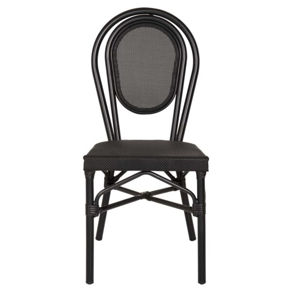 ΚΑΡΕΚΛΑ ΑΛΟΥΜΙΝΙΟΥ TRENT BAMBOO LOOK ΜΕ TEXTLINE 45x57x88 εκ. HM5052 - Image 3