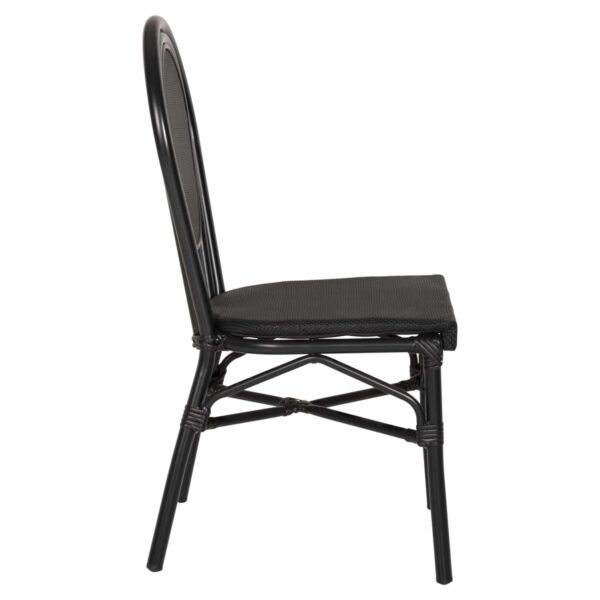 ΚΑΡΕΚΛΑ ΑΛΟΥΜΙΝΙΟΥ TRENT BAMBOO LOOK ΜΕ TEXTLINE 45x57x88 εκ. HM5052 - Image 4