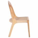 ΚΑΡΕΚΛΑ HM9876 ΞΥΛΟ ΦΡΑΞΙΝΟΣ ΚΑΙ PAPER ROPE 47x52x86,5Υ εκ. - Image 4