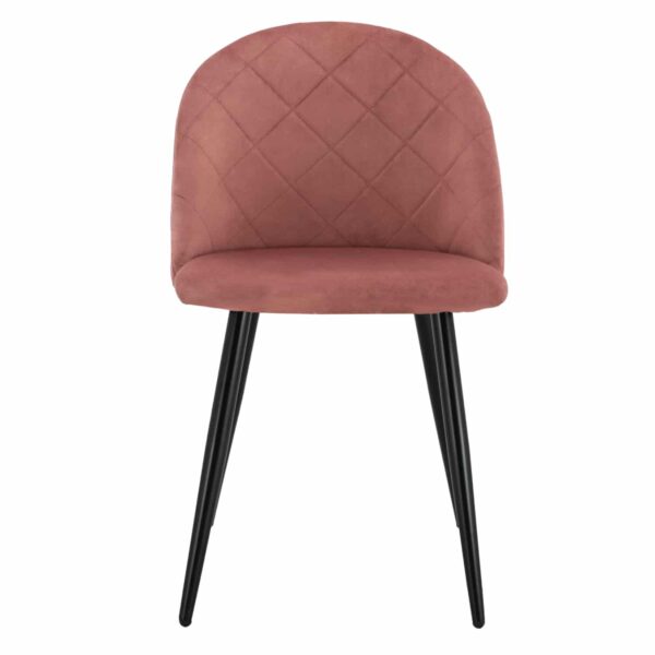 ΚΑΡΕΚΛΑ ODED ΜΕ ΜΕΤΑΛΛΙΚΑ ΜΑΥΡΑ ΠΟΔΙΑ & ΒΕΛΟΥΔΟ ΣΑΠΙΟ ΜΗΛΟ HM8731.12 49x57x79Υ εκ. - Image 3