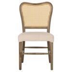 ΚΑΡΕΚΛΑ ΤΟΟΝ ΞΥΛΟ RATTAN ΥΦΑΣΜΑ HM9406.04 47x52x91,5Υεκ. - Image 3