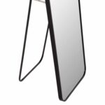 ΚΑΘΡΕΠΤΗΣ ΔΑΠΕΔΟΥ ΒOELY HM9577.01 ΣΚΕΛΕΤΟΣ ΑΛΟΥΜΙΝΙΟΥ ΣΕ ΜΑΥΡΟ ΧΡΩΜΑ 40x35x160Υεκ. - Image 6