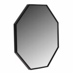 ΚΑΘΡΕΠΤΗΣ ΤΟΙΧΟΥ HM9583.01 ΟΚΤΑΓΩΝΟΣ ΣΚΕΛΕΤΟΣ ΑΛΟΥΜΙΝΙΟΥ ΜΑΥΡΟ 55,5x2,5x55,5Υεκ. - Image 3