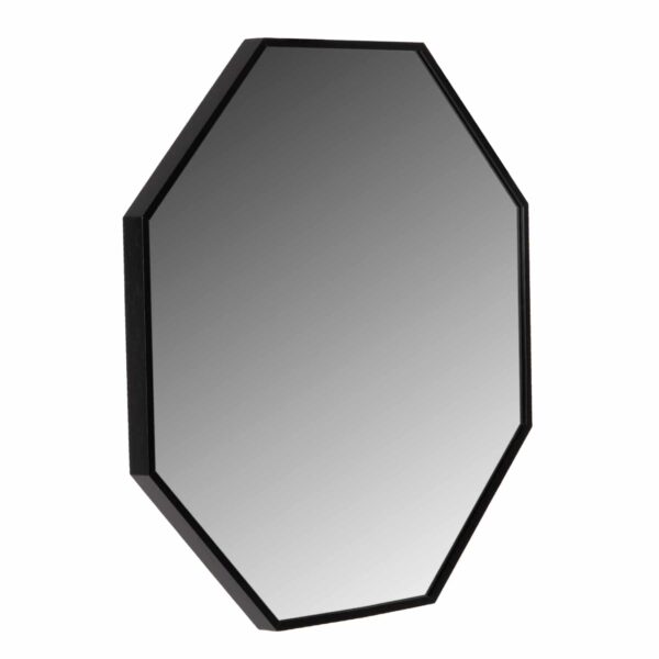 ΚΑΘΡΕΠΤΗΣ ΤΟΙΧΟΥ HM9583.01 ΟΚΤΑΓΩΝΟΣ ΣΚΕΛΕΤΟΣ ΑΛΟΥΜΙΝΙΟΥ ΜΑΥΡΟ 55,5x2,5x55,5Υεκ. - Image 3