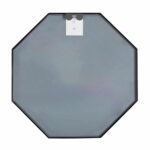 ΚΑΘΡΕΠΤΗΣ ΤΟΙΧΟΥ HM9583.01 ΟΚΤΑΓΩΝΟΣ ΣΚΕΛΕΤΟΣ ΑΛΟΥΜΙΝΙΟΥ ΜΑΥΡΟ 55,5x2,5x55,5Υεκ. - Image 4