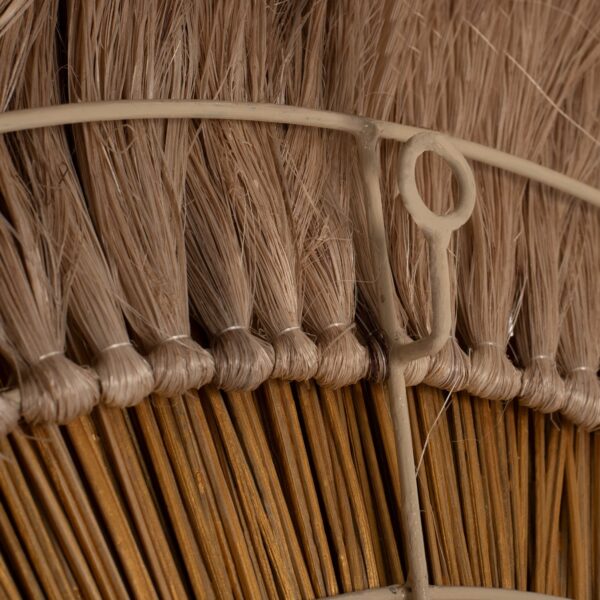 ΚΑΘΡΕΠΤΗΣ ΤΟΙΧΟΥ ΣΤΡΟΓΓΥΛΟΣ ΑΠΟ MENDONG ΚΑΙ ΑΜΠΑΚΑ ΦΥΣΙΚΟ-ΧΡΥΣΟ 80x4x80Yεκ.HM7797 - Image 6