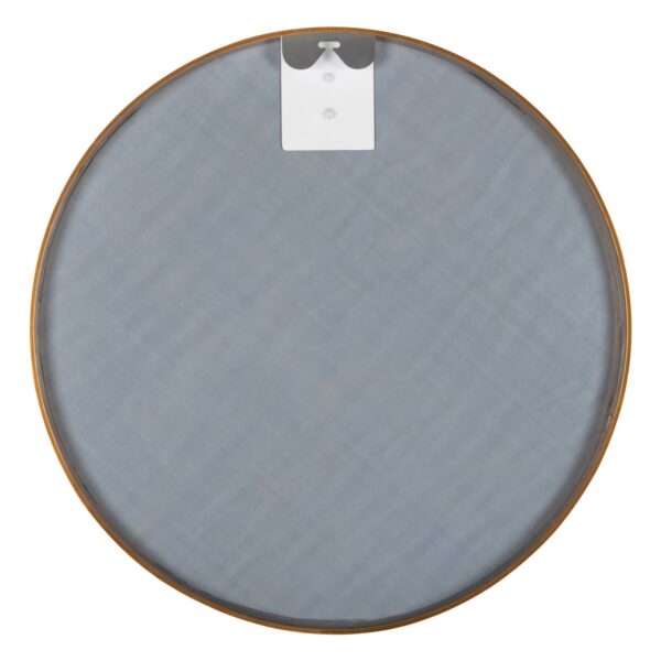 ΚΑΘΡΕΠΤΗΣ ΤΟΙΧΟΥ ΣΤΡΟΓΓΥΛΟΣ HM9582.30 ΣΚΕΛΕΤΟΣ ΑΛΟΥΜΙΝΙΟΥ ΣΕ ΧΡΥΣΟ ΧΡΩΜΑ Φ50x3εκ. - Image 4