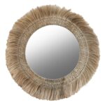 ΚΑΘΡΕΠΤΗΣ ΤΟΙΧΟΥ ΣΤΡΟΓΓΥΛΟΣ ΜΕ ΙΝΕΣ ΑΜΠΑΚΑ ΣΕ ΧΡΩΜΑ ΦΥΣΙΚΟ 120x4x120Yεκ.HM7747