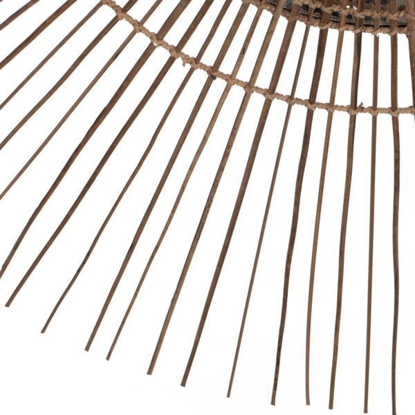 ΚΑΘΡΕΠΤΗΣ ΤΟΙΧΟΥ ΣΤΡΟΓΓΥΛΟΣ ΜΕ STICKS ΚΟΚΟΦΟΙΝΙΚΑ ΣΕ ΦΥΣΙΚΟ 120x4x120Yεκ.HM7732 - Image 6