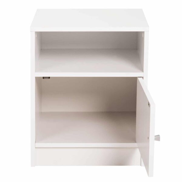 ΚΟΜΟΔΙΝΟ ΜΕΛΑΜΙΝΗΣ MALORY HM2205.05 ΛΕΥΚO 40x40x50Yεκ. - Image 5