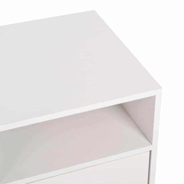 ΚΟΜΟΔΙΝΟ ΜΕΛΑΜΙΝΗΣ MALORY HM2205.05 ΛΕΥΚO 40x40x50Yεκ. - Image 6
