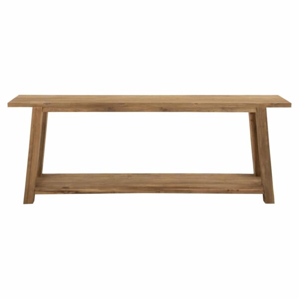 ΚΟΝΣΟΛΑ ΧΩΡΙΣ ΣΥΡΤΑΡΙ ΑΠΟ ΑΝΑΚΥΚΛΩΜΕΝΟ ΞΥΛΟ ΤΕΑΚ HM9554 240x45x91Υεκ. - Image 3