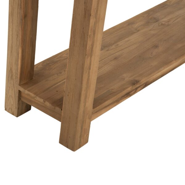 ΚΟΝΣΟΛΑ ΧΩΡΙΣ ΣΥΡΤΑΡΙ ΑΠΟ ΑΝΑΚΥΚΛΩΜΕΝΟ ΞΥΛΟ ΤΕΑΚ HM9554 240x45x91Υεκ. - Image 5