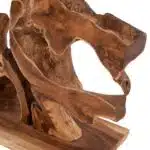 ΚΟΝΣΟΛΑ HM9357 ΑΠΟ ΜΑΣΙΦ ΞΥΛΟ ΤEAK ΦΥΣΙΚΟ 150X40X80YEK. - Image 6