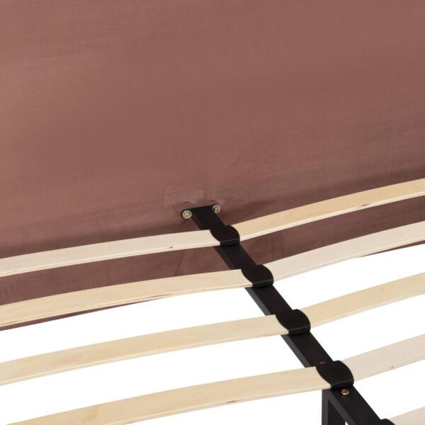 ΚΡΕΒΑΤΙ INDRA ΑΠΟ ΒΕΛΟΥΔΟ ΣΑΠΙΟ ΜΗΛΟ HM662.12 ΓΙΑ ΣΤΡΩΜΑ 160x200 EK. - Image 6