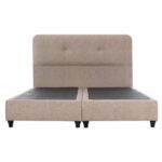 ΚΡΕΒΑΤΙ HM637.22 DOLORES ΜΠΕΖ ΥΦΑΣΜΑ τ.NUBUCK, 150x200 εκ. - Image 4