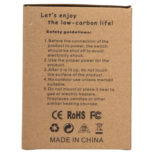 ΛΑΜΠΤΗΡΑΣ GLOBO LED FILAMENT 12W E27 3000K ΧΡΥΣΟ HM4049.02 - Image 6