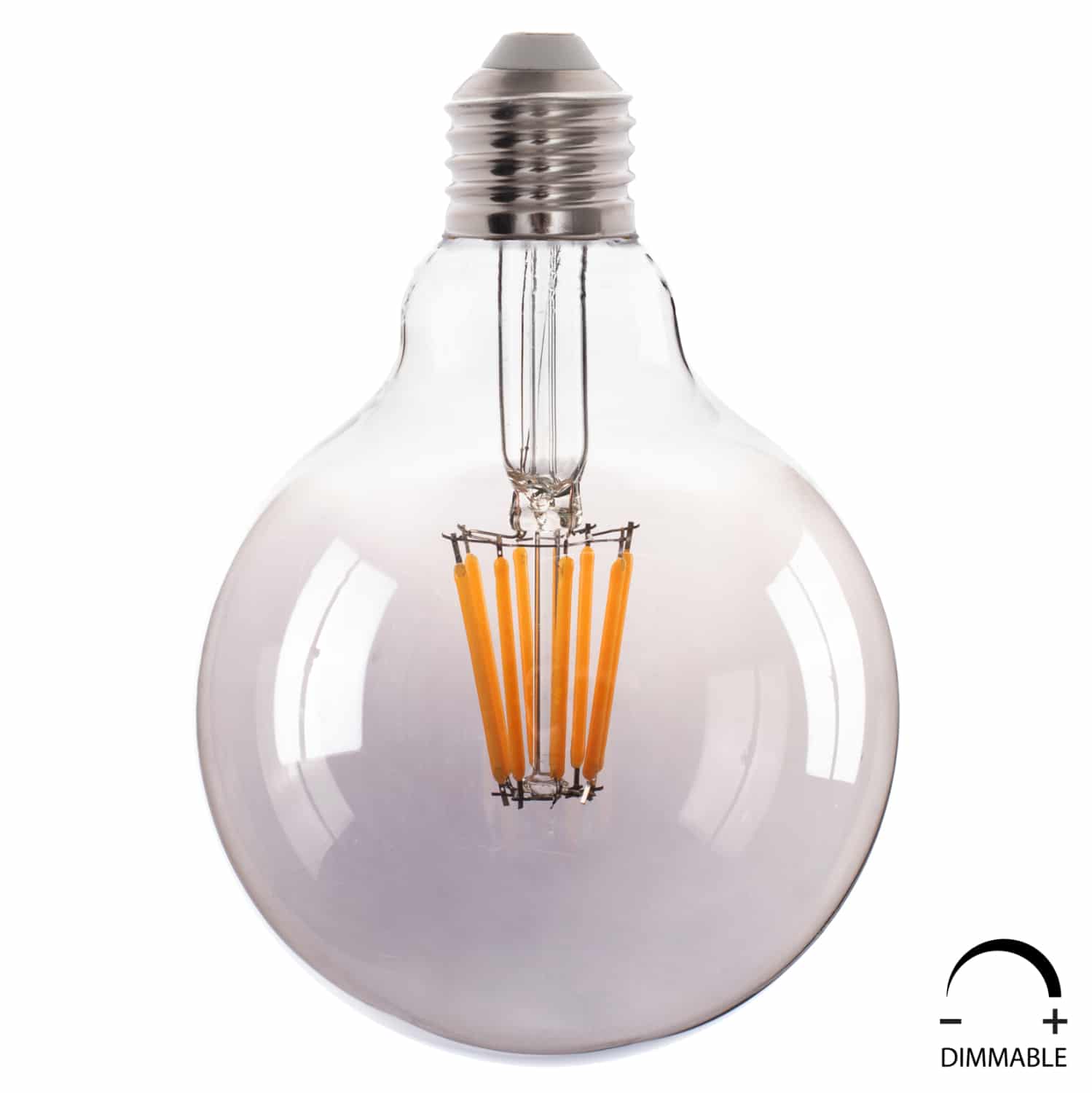 HM4050.03 ΛΑΜΠΤΗΡΑΣ GLOBO LED FILAMENT 8W E27 3000K ΦΙΜΕ DIMMABLE HM4050.03 - Image 1