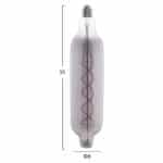 ΛΑΜΠΤΗΡΑΣ JHD-NW7775 LED FILAMENT 8W E27 3000K SMOKE COLOR DIMMABLE  HM4055.03 - Image 2