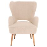 ΜΠΕΡΖΕΡΑ ΠΟΛΥΘΡΟΝΑ MYLIE ΛΕΥΚΟ ΜΠΟΥΚΛΕ HM8394.23 66x76x90Υ εκ. - Image 3