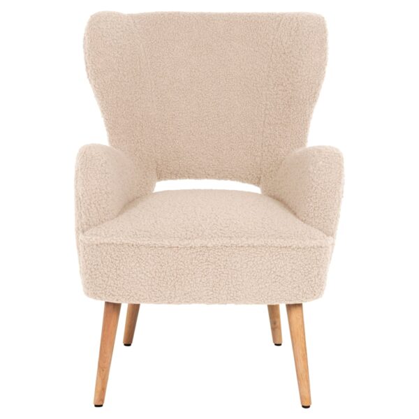 ΜΠΕΡΖΕΡΑ ΠΟΛΥΘΡΟΝΑ MYLIE ΛΕΥΚΟ ΜΠΟΥΚΛΕ HM8394.23 66x76x90Υ εκ. - Image 3