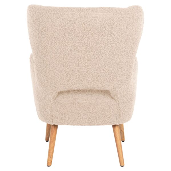 ΜΠΕΡΖΕΡΑ ΠΟΛΥΘΡΟΝΑ MYLIE ΛΕΥΚΟ ΜΠΟΥΚΛΕ HM8394.23 66x76x90Υ εκ. - Image 6