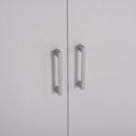 ΝΤΟΥΛΑΠΑ 2ΦΥΛΛΗ BAILEY ΜΕ ΤΡΙΑ ΡΑΦΙΑ HM337.05 ΜΕΛΑΜΙΝΗ ΛΕΥΚΗ 60Χ43Χ181Υεκ. - Image 5