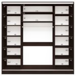 ΝΤΟΥΛΑΠΑ ΣΥΡΟΜΕΝΗ ADLER ΜΕΛΑΜΙΝΗΣ ΒΕΓΓΕ ΜΕ ΚΑΘΡΕΦΤΗ 3ΦΥΛΛΗ 240x60X240Yεκ.HM2462.02 - Image 4